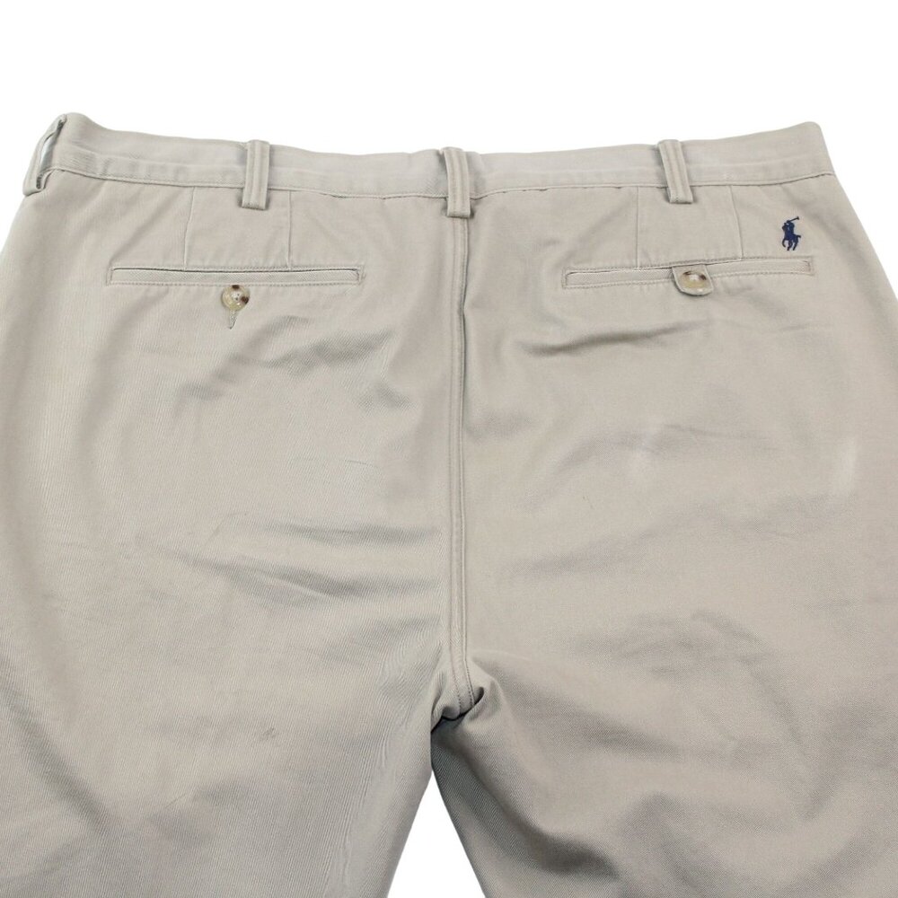 Polo Ralph Lauren Mens Sz 32X29 Stretch Classic Fit Flat Chino Light Tan Pants - Picture 5 of 16